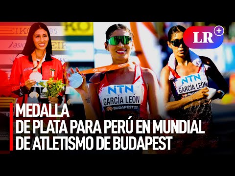 Kimberly García GANÓ medalla de PLATA en marcha ATLÉTICA en Mundial de Atletismo de Budapest | #LR