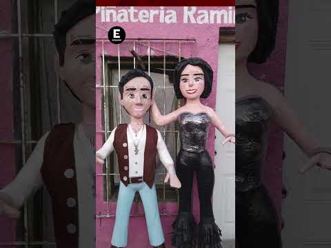 Christian Nodal y Ángela Aguilar ya tienen sus propias piñatas: Fan de su relación