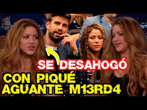 Aguanté Mierd4! La dura confesión de Shakira con Jimmy Fallon sobre su separación de Gerard Piqué