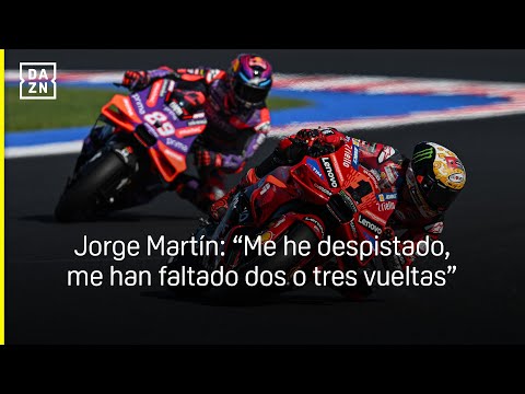 Jorge Martín y la clave detrás de la victoria de Bagnaia en la Sprint del GP de la Emilia Romaña