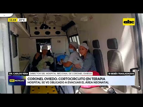 Hospital se ve obligado a evacuar del área neonatal