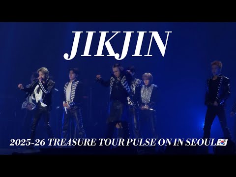 [4K] 251012 JIKJIN - TREASURE TOUR PULSE ON IN SEOUL🇰🇷