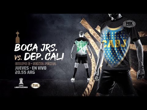 Boca Juniors VS. Deportivo Cali - CONMEBOL Libertadores 2022 - Fase de Grupos - FOX Sports PROMO