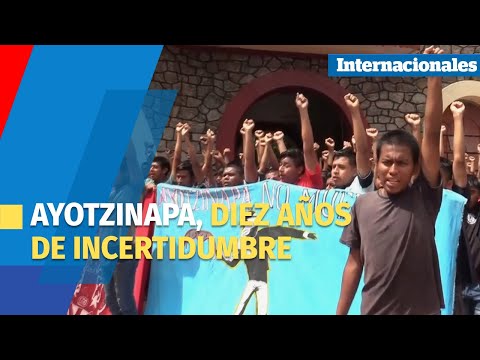 Estudiantes se toman Ayotzinapa para gritar contra la impunidad tras diez años de incertidumbre