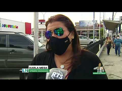 Guayaquileños usan mascarillas en actividades diarias