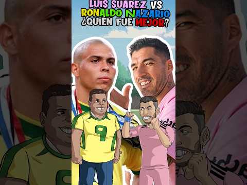 Luis Suárez vs Ronaldo Nazario ¡DUELAZO DE CRACKS!