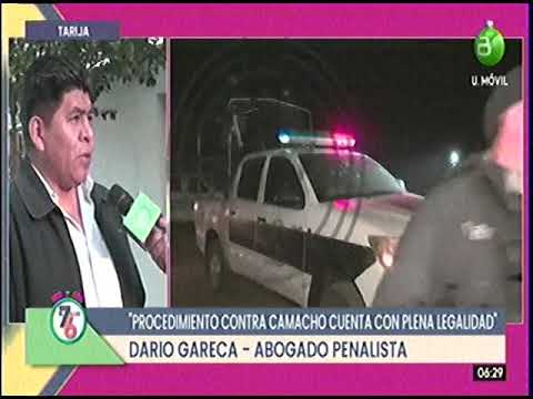 30122022  DARIO GARECA PROCEDIMEINTO CONTRA CAMACHO CUENTA CON PLENA LEGALIDAD BOLIVIA TV