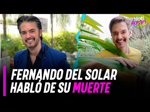 Fernando del Solar habló de la muerte en su libro Arriba los corazones