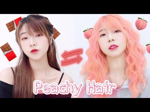 เปลี่ยนผมเป็นสีพีช🍑PeachHair