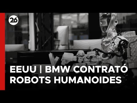 EEUU | BMW contrató robots humanoides con inteligencia artificial que trabajarán en la fábrica