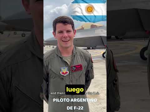 GAUCHO: EL PILOTO ARGENTINO DE F-22!!!