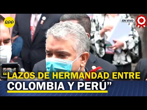 Iván Duque: “Queremos seguir estrechando lazos de hermandad entre Colombia y Perú”