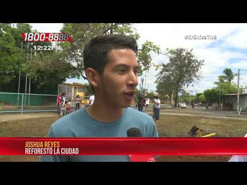 Siembran árboles en Managua en honor a héroes de San José de las Mulas - Nicaragua
