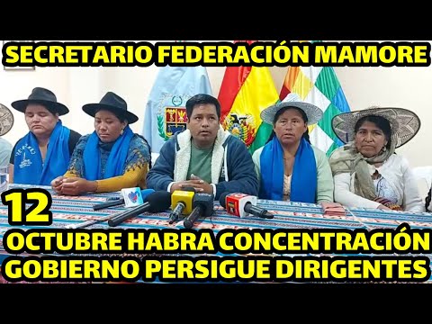 EJECUTIVO FEDERACION MAMORE BULO BULO ESTAMOS LISTO PARA TOMAR LAS CALLES SI QUIEREN DETENER EVO..