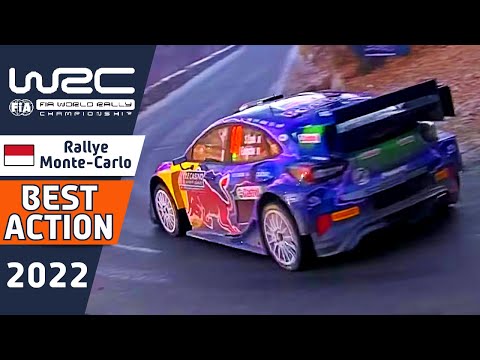 Rally Car🚙 Best WRC Rally Action : Rally Crashes, Mistakes, Lucky Moments from WRC Rallye Monte-Carlo 2022