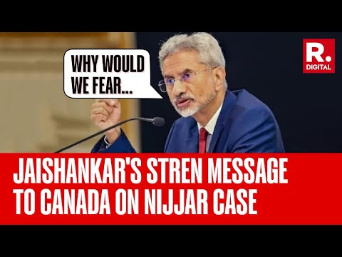 Jaishankar Gives It Back To Canada Over Arrest Of 3 Indians In Nijjar Case