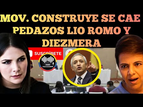 CONSTRUYE SE CAE PEDAZOS POR RIÑ4 ENTRE ROMO Y ANITA GALARZA POR CARRILLO NOTICIAS RFE TV