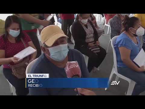 Ecuador: En El Triunfo denuncian irregularidades en el proceso de vacunación