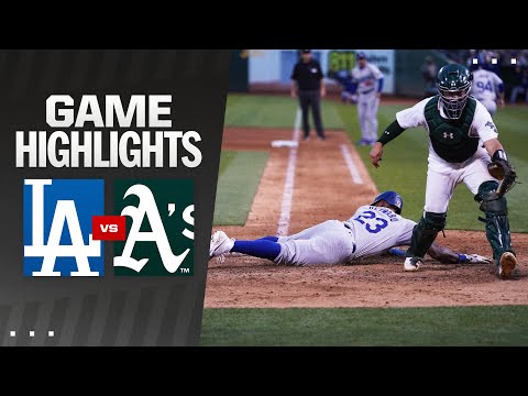 Dodgers vs. As Game Highlights (8/3/24) | MLB Highlights