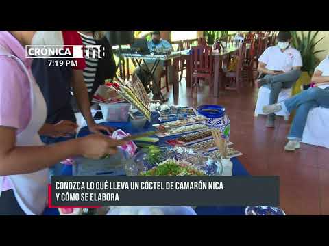 Entérate de cómo se elabora el cóctel de camarón en Nicaragua