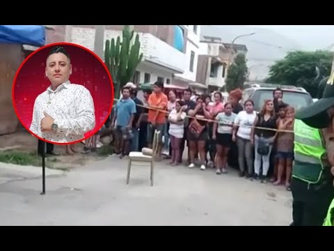 Familia del cantante acribillado en Chaclacayo exige justicia y la pena máxima para su asesino