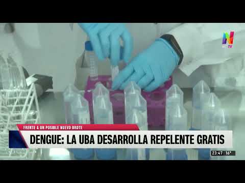 Dengue: la UBA desarrolla repelente gratis