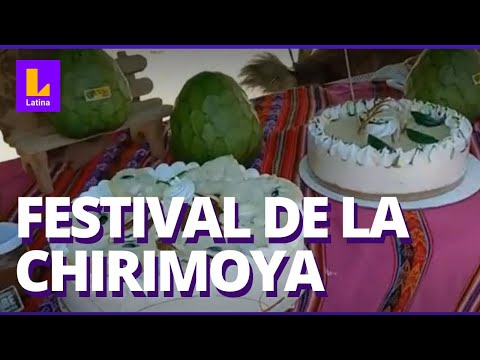 Gran festival de la chirimoya a dos horas de Lima