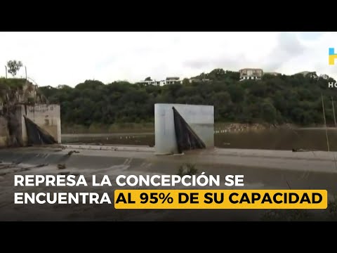 Represa La Concepción se encuentra al 95% de su capacidad de almacenamiento