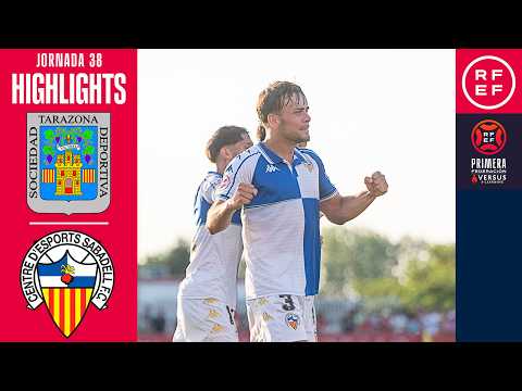 하이라이트 프리메라페데라시온 | 타라소나 0-2 CE Sabadell CF | 라운드 38 | 2025-26시즌