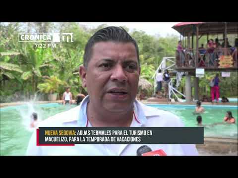 Aguas termales curativas y para el turismo en Macuelizo - Nicaragua