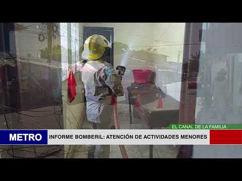 INFORME BOMBERIL ATENCIÓN DE ACTIVIDADES MENORES