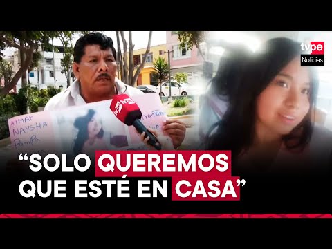 Villa María del Triunfo: familia busca a menor desaparecida tras discutir con su familia