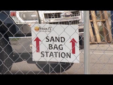 Florida residents stock up on sandbags as Milton approaches