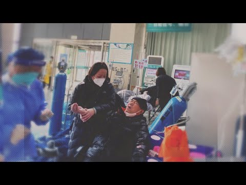 Pacientes en el suelo: Hospitales chinos sin camas por rebrote de Covid-19