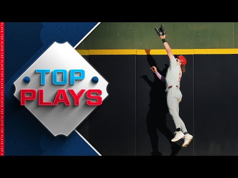 Top MLB Plays of 9/4/25 (Harrison Baders leaping catch, Brandon Lowes diving grab and more!)