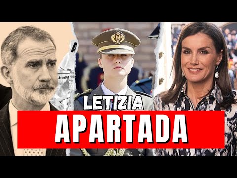 Letizia Ortiz RELEGADA y APARTADA por PETICIÓN de Felipe VI y Leonor