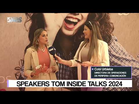 NOTA | COTI URBIETA|  SPEAKERS TOM INSIDE TALKS 2024| 5díasTV