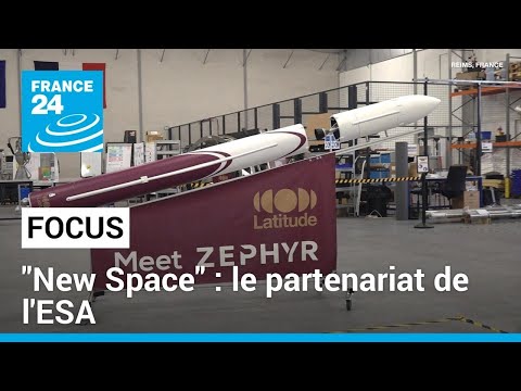 New Space : le partenariat de l'ESA avec des entreprises privées décolle • FRANCE 24