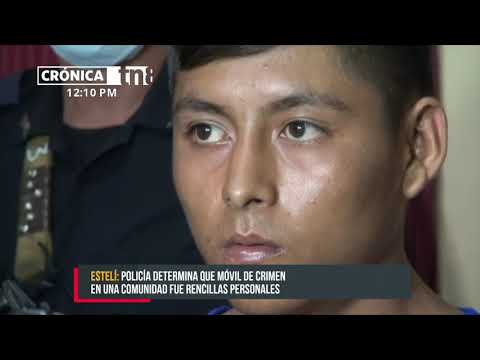 Capturan a sujeto que mató a puñaladas a un hombre en Estelí - Nicaragua