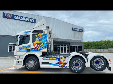 รีวิวหัวลากSCANIAP360แรงปี