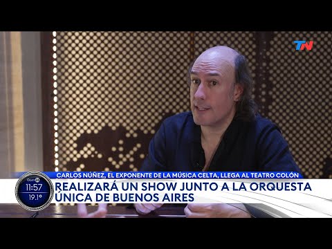 MANO A MANO CON CARLOS NUÑEZ: El gran exponente de la música celta llega al Teatro Colón