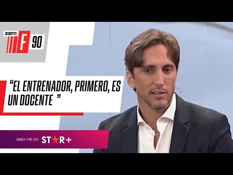 SER ENTRENADOR ES UNA FORMA DE VIVIR, Luis Zubeldía y una charla a puro fútbol en #ESPNF90