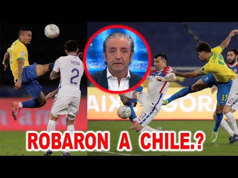 Patricio Loustau ROBA A CHILE Y EL VAR PRENSA REACCIONA A BRASIL VS CHILE (1-0) EN LA COPA AMÉRICA