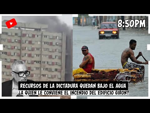 Recursos de la dictadura quedan bajo el agua ¿A quien le conviene el incendio del edificio Giron?