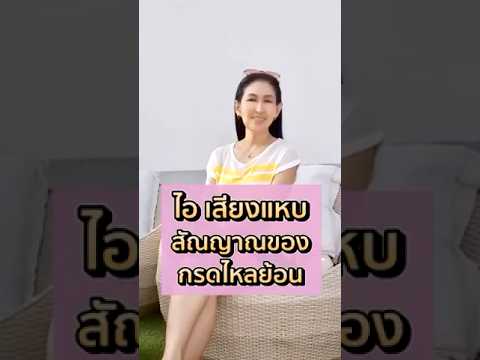 ไอเสียงแหบสัญญาณของกรดไหลย้อ