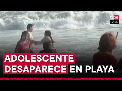 Villa El Salvador: adolescente desapareció cuando nadaba en playa Venecia