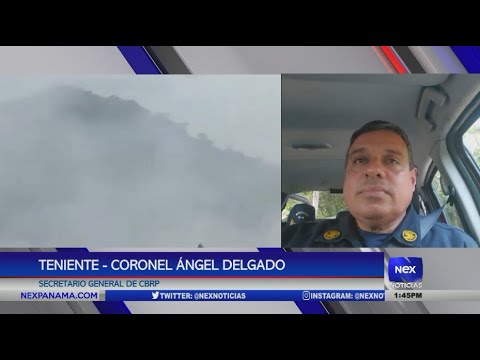 El Coronel A?ngel Delgado se refiere a la situacio?n tras incendio en Cerro Pataco?n