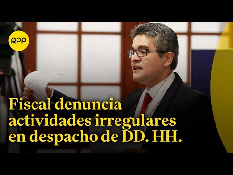 José Domingo Pérez reportó actividad irregular en oficinas del Ministerio Público [5/12/23]