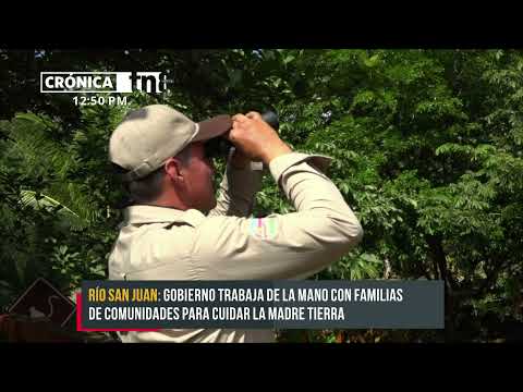 MARENA inauguró demarcación de área protegida Los Guatuzos en Río San Juan - Nicaragua