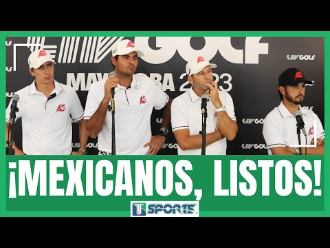 Golfistas mexicanos Sergio García y Carlos Ortiz HABLAN de Fireballs CG y la temporada de LIV Golf